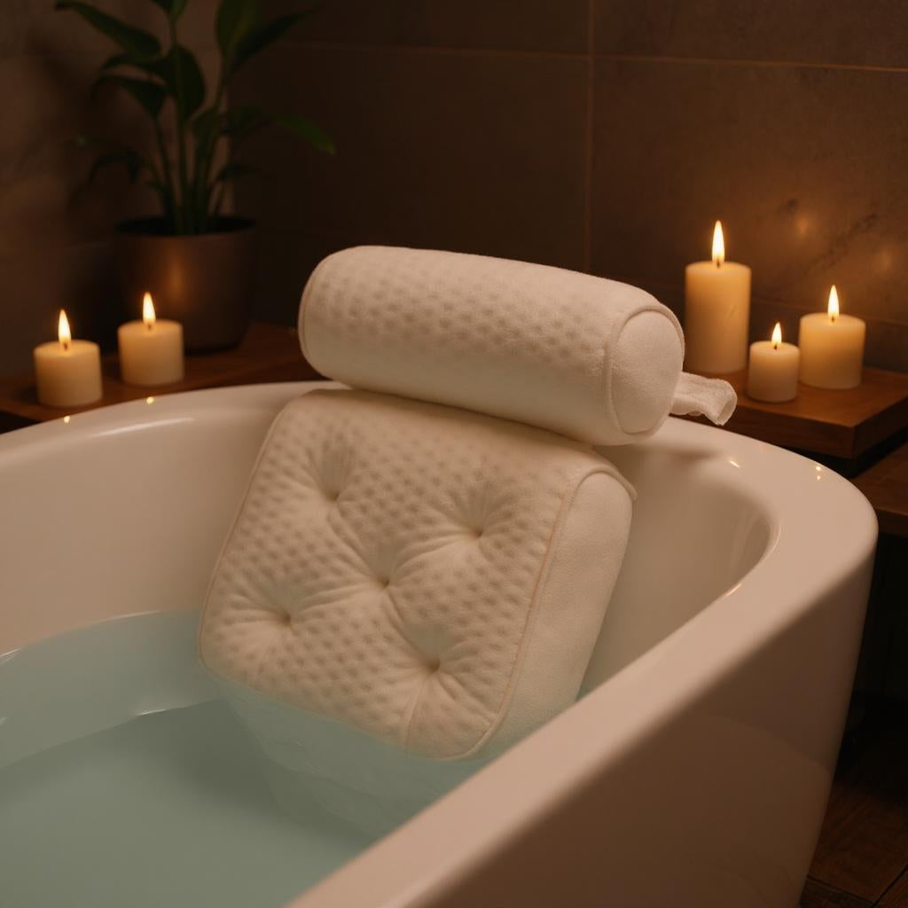 Anti bacteria Spa Pillow for maximizing comfort relaxation